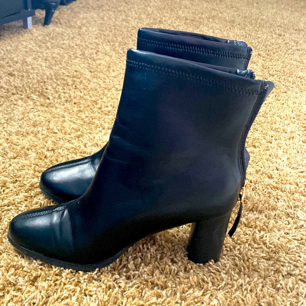 Naf Naf black dress boots